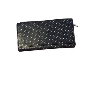 Lauren Ralph Lauren Chic Leather Geometric design Wallet
